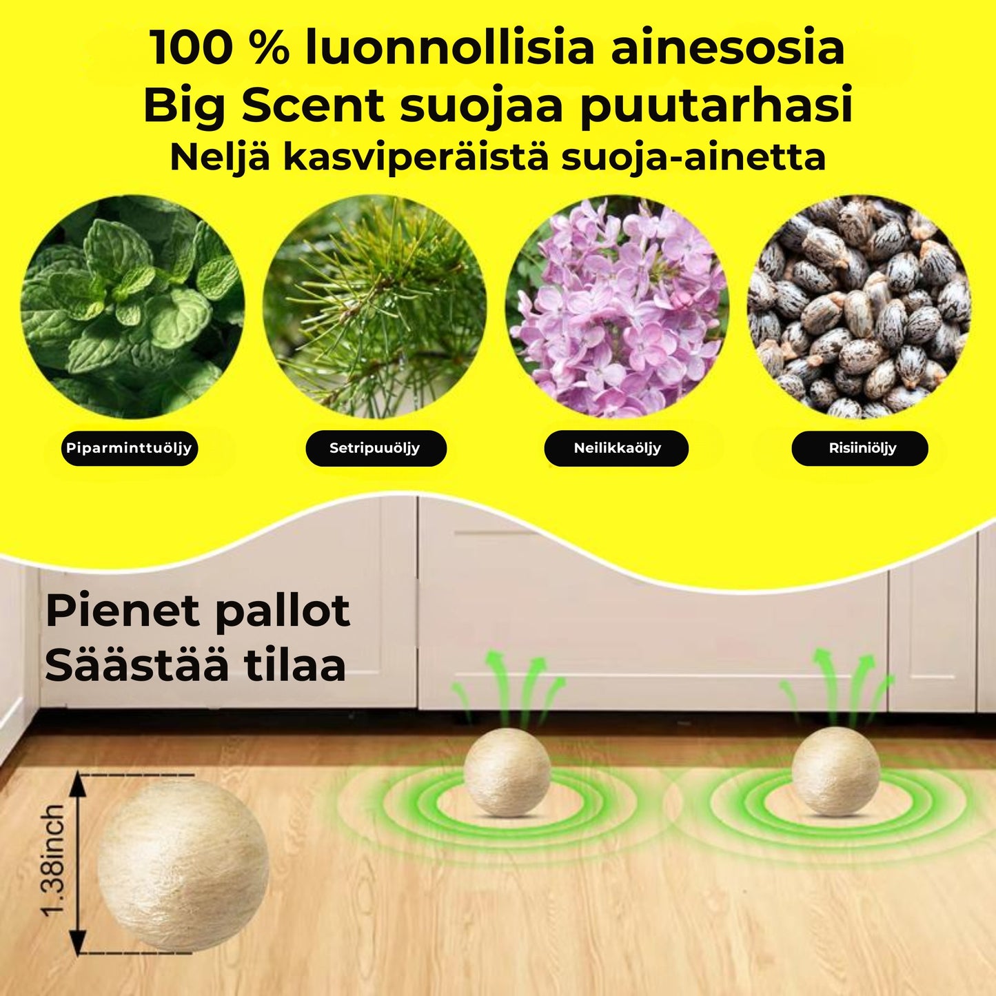 RodentShield™ hiiri- ja rotankarkotinpallot