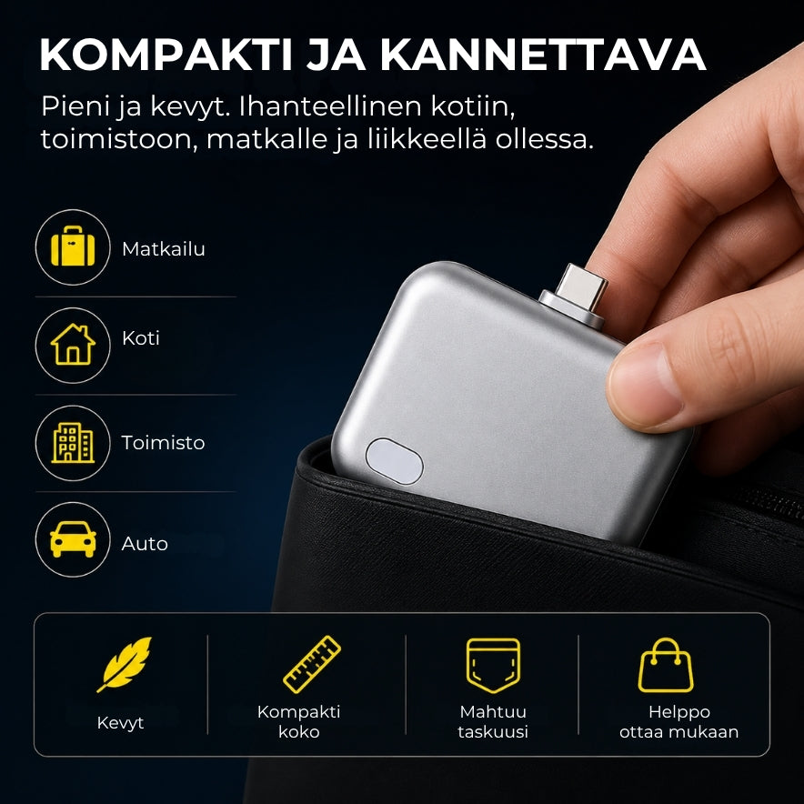 Älykäs lataussuoja automaattisella virrankatkaisulla
