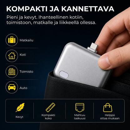 Älykäs lataussuoja automaattisella virrankatkaisulla