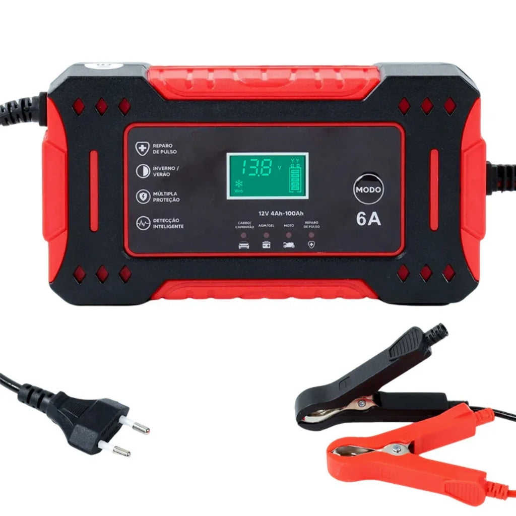 ⚡Älykäs 12 V akkulaturi autoille