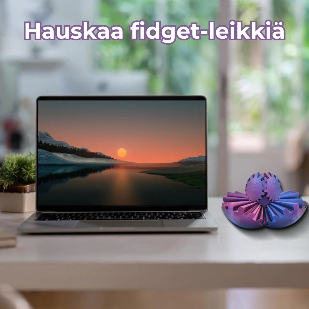 Fidget-hammaspyöräpallo
