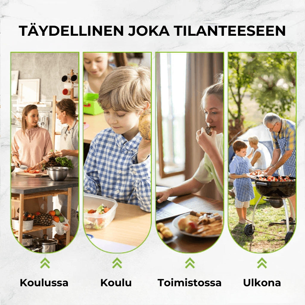 [30 kpl] Uudelleenkäytettävät alumiinifoliopussit