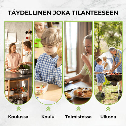 [30 kpl] Uudelleenkäytettävät alumiinifoliopussit