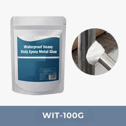 Vedenkestävä epoksimetalliliima