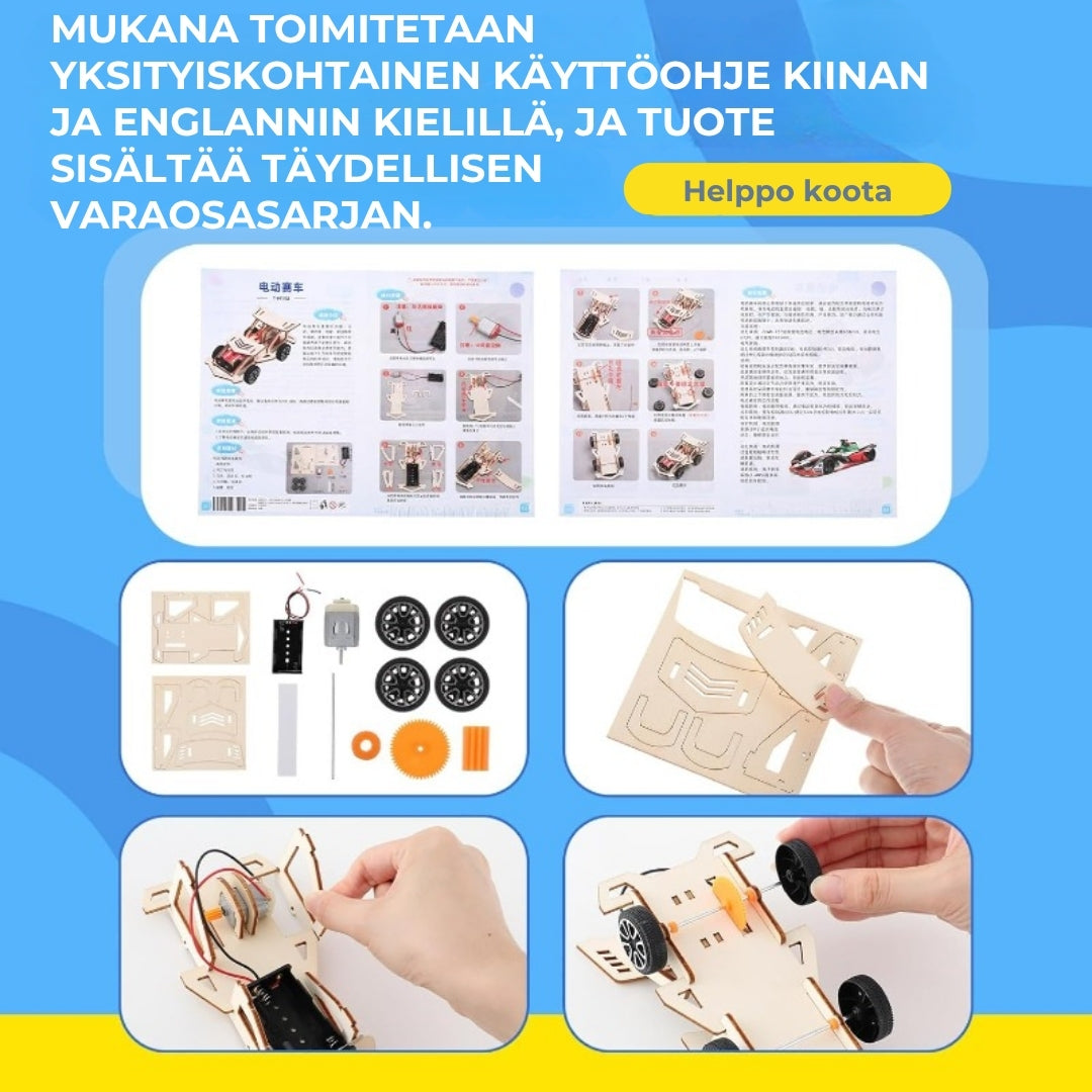 12-in-1 robotiikan rakennussarja lapsille
