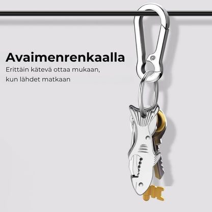 Hainmuotoinen 3-in-1-avaimenperätyökalu