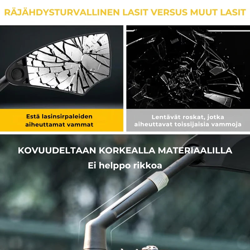 360° Kääntyvä polkupyörän taustapeili