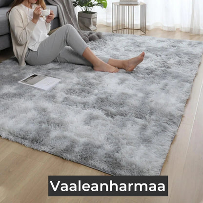 Pehmeä korkeanukkainen matto