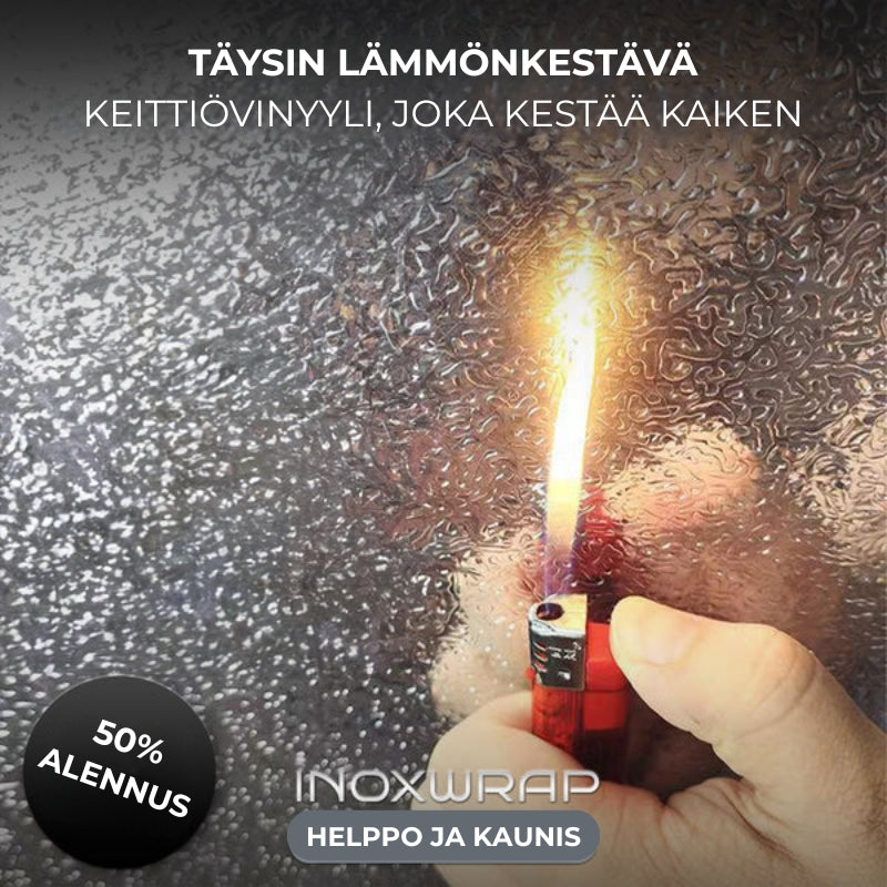INOXWRAP® Keittiövinyyli (3 metriä)