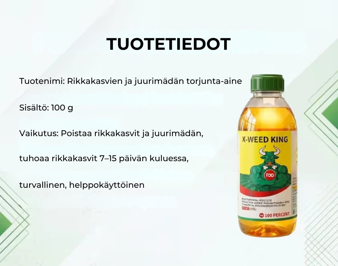 2-in-1-rikkakasvien torjuntatiiviste