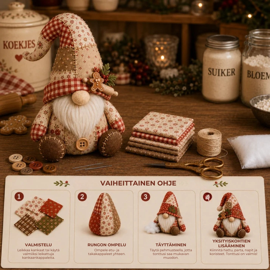 DIY -tonttuaskartelusetti aloittelijoille