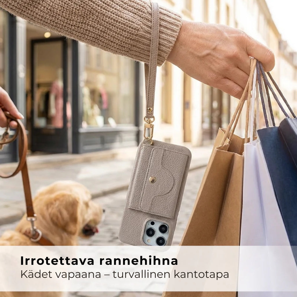 🔥📱 Naisten iPhone-lompakkokotelo