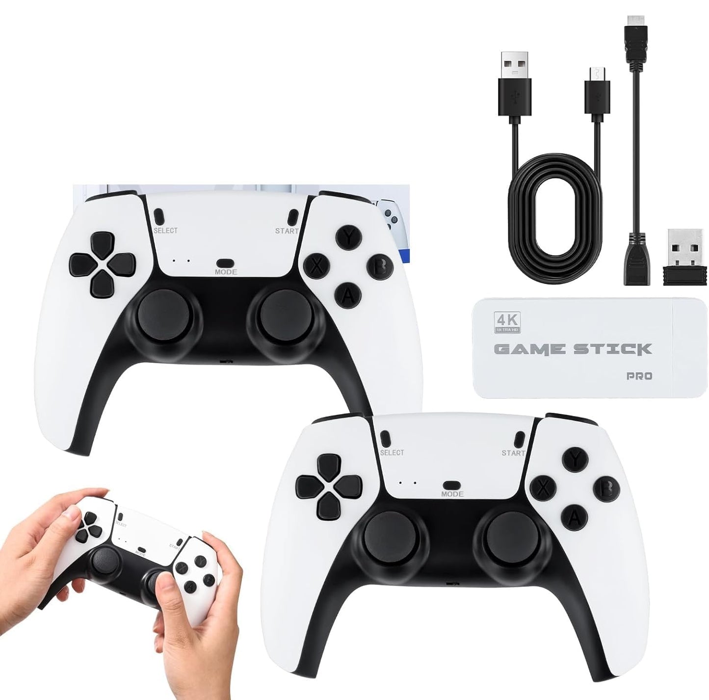 RetroDock – GameStick, jossa on 20 000 retro-peliä