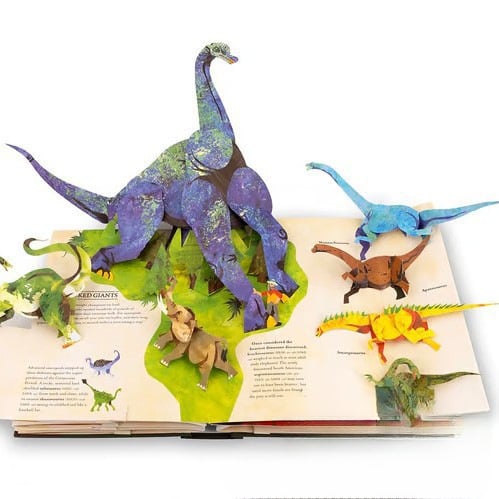 3D-tietosanakirja: Esihistorialliset dinosaurukset 📙 Kovakantinen