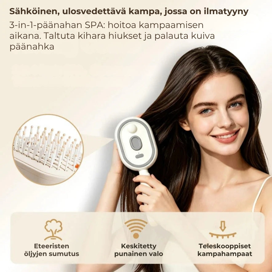 3-in-1-päänahan hoitoharja