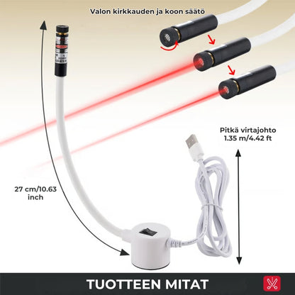 ✨ Infrapuna-paikannusvalo ompelukoneille