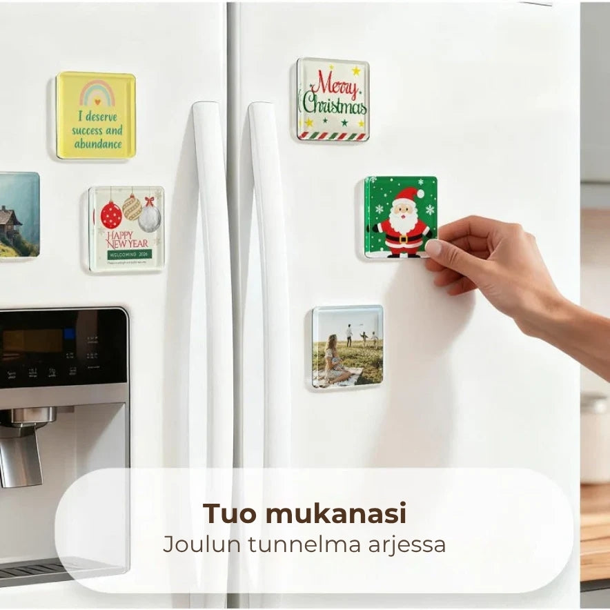 Tee-se-itse-magneettisarja valokuville ja piirustuksille (20 kpl)