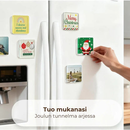 Tee-se-itse-magneettisarja valokuville ja piirustuksille (20 kpl)