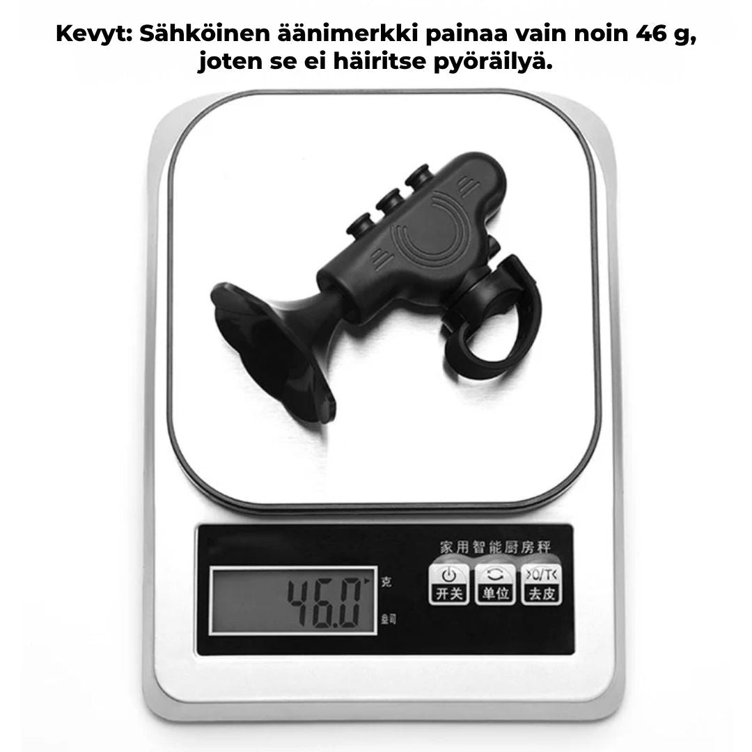 Ladattava sähköpyörän äänitorvi, 120 dB