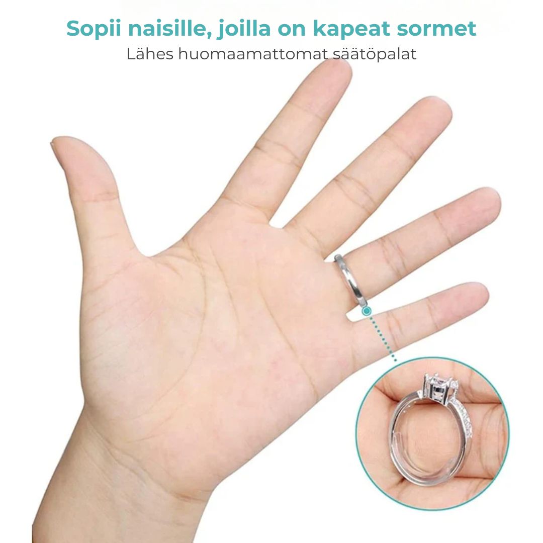Sormuksen säätöpala – 8 kpl