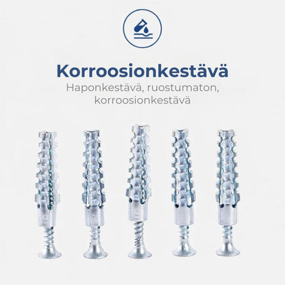 Ruostumattomat laajenevat kiinnitysankkurit – 50 kpl