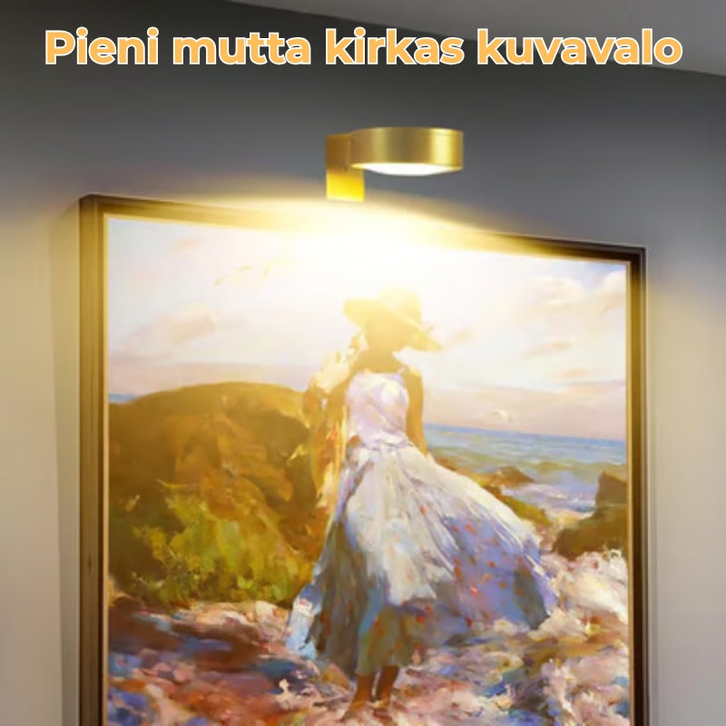 🖼️💡Magneettinen taidevalaisin – 13 valaistustilaa