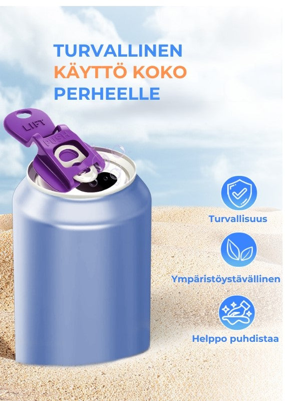 Manuaalinen tölkinavaaja/suljin – 3 kpl