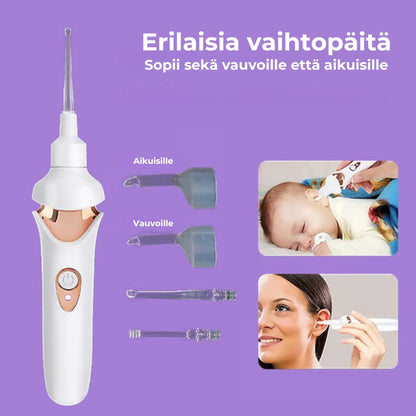 Kivuton korvavahanpoistaja