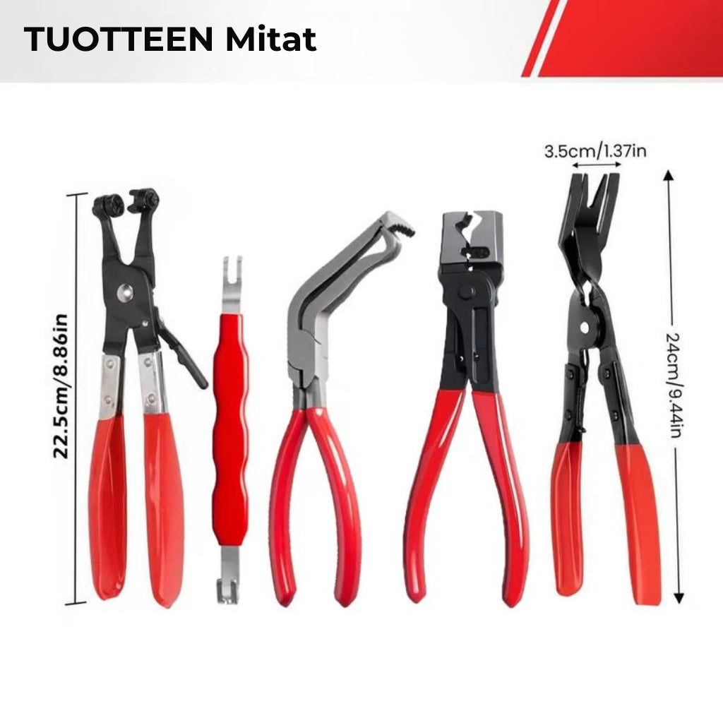🔧 Auton liitinpihtisarja