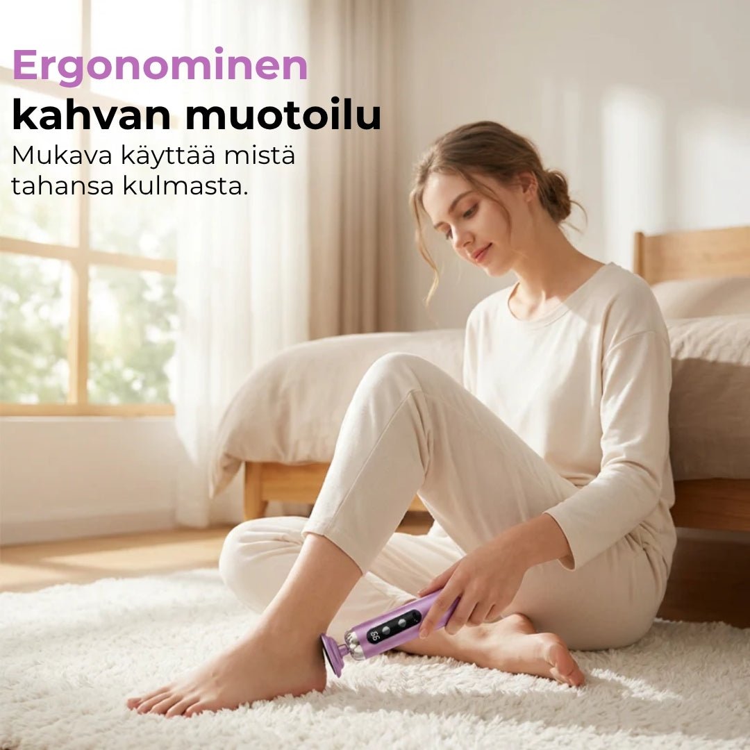 Elektroninen jalkaraspi, 5 nopeutta