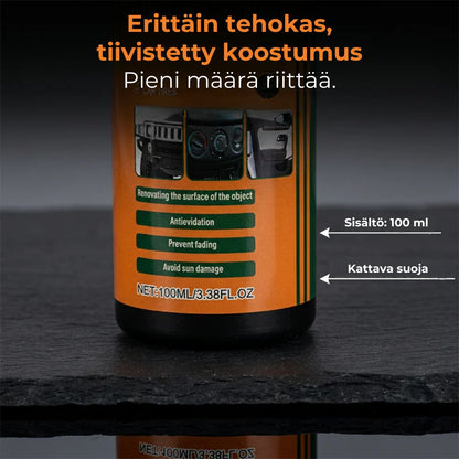 Auton muoviosien uudistusaine