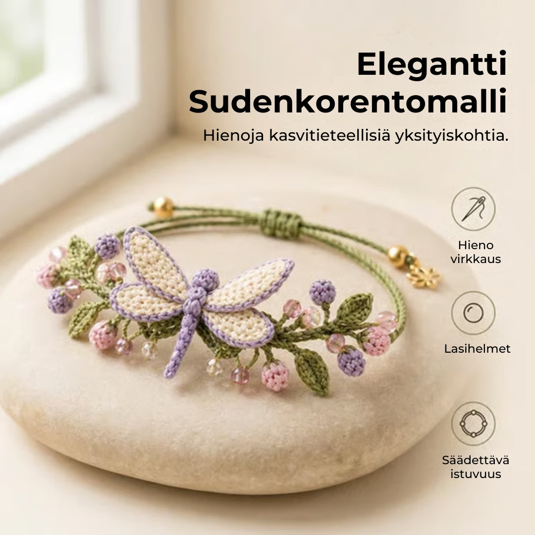 DIY-rannekorujen virkkaussetti