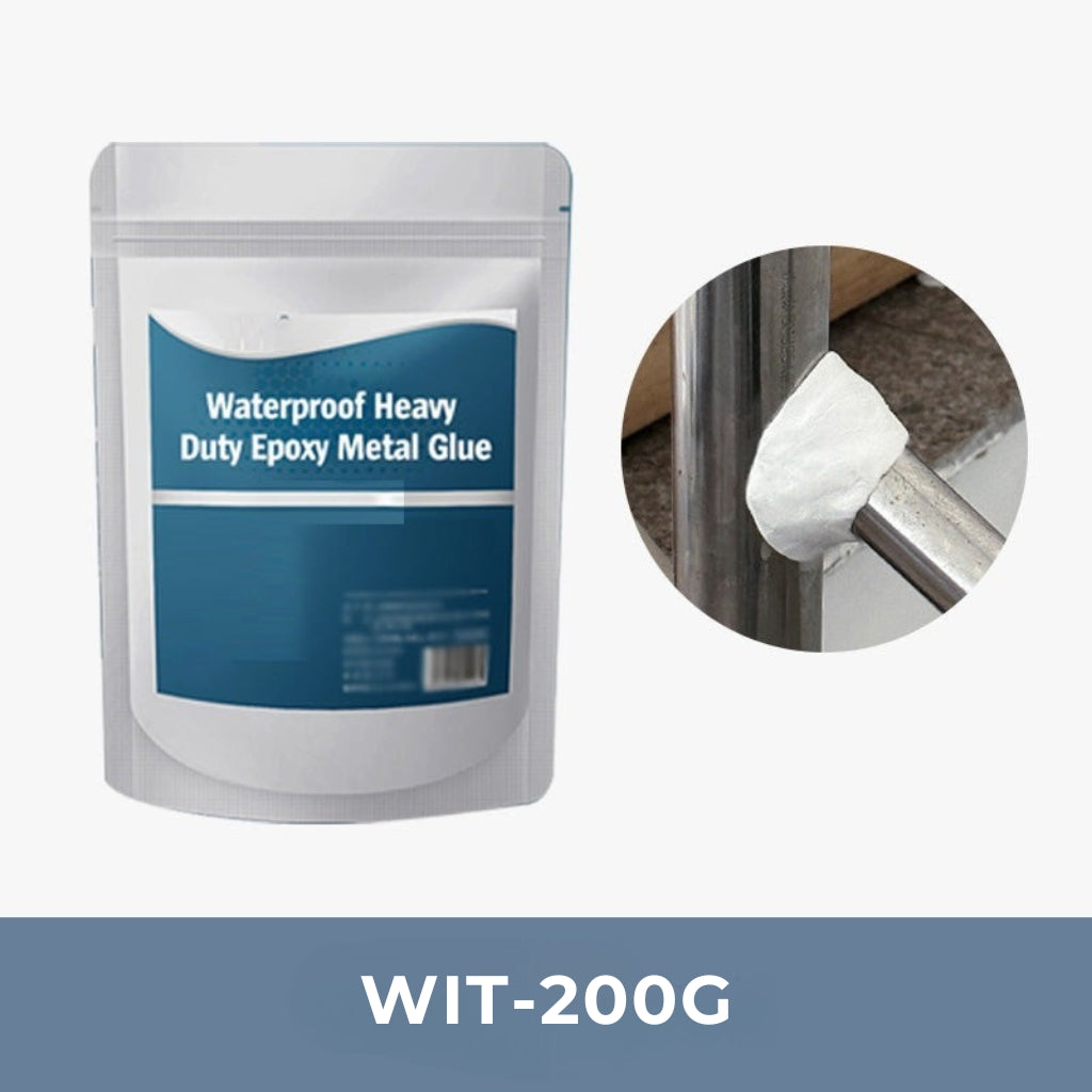 Vedenkestävä epoksimetalliliima