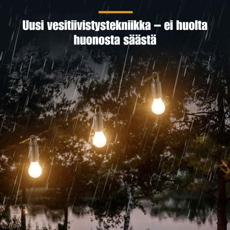2025 Aurinkokäyttöinen ulkovalaisin koukulla
