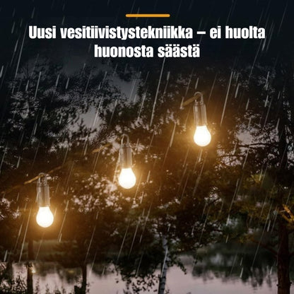 2025 Aurinkokäyttöinen ulkovalaisin koukulla