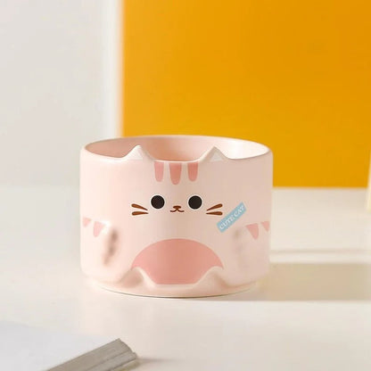 Pinottavat keraamiset kissamukit