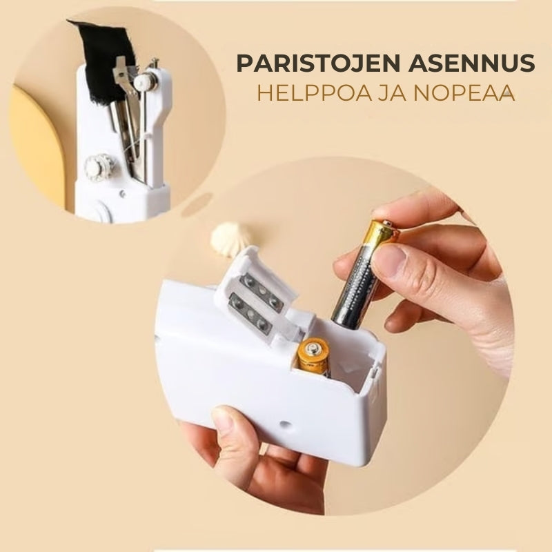 Kompakti kannettava käsiompelukone