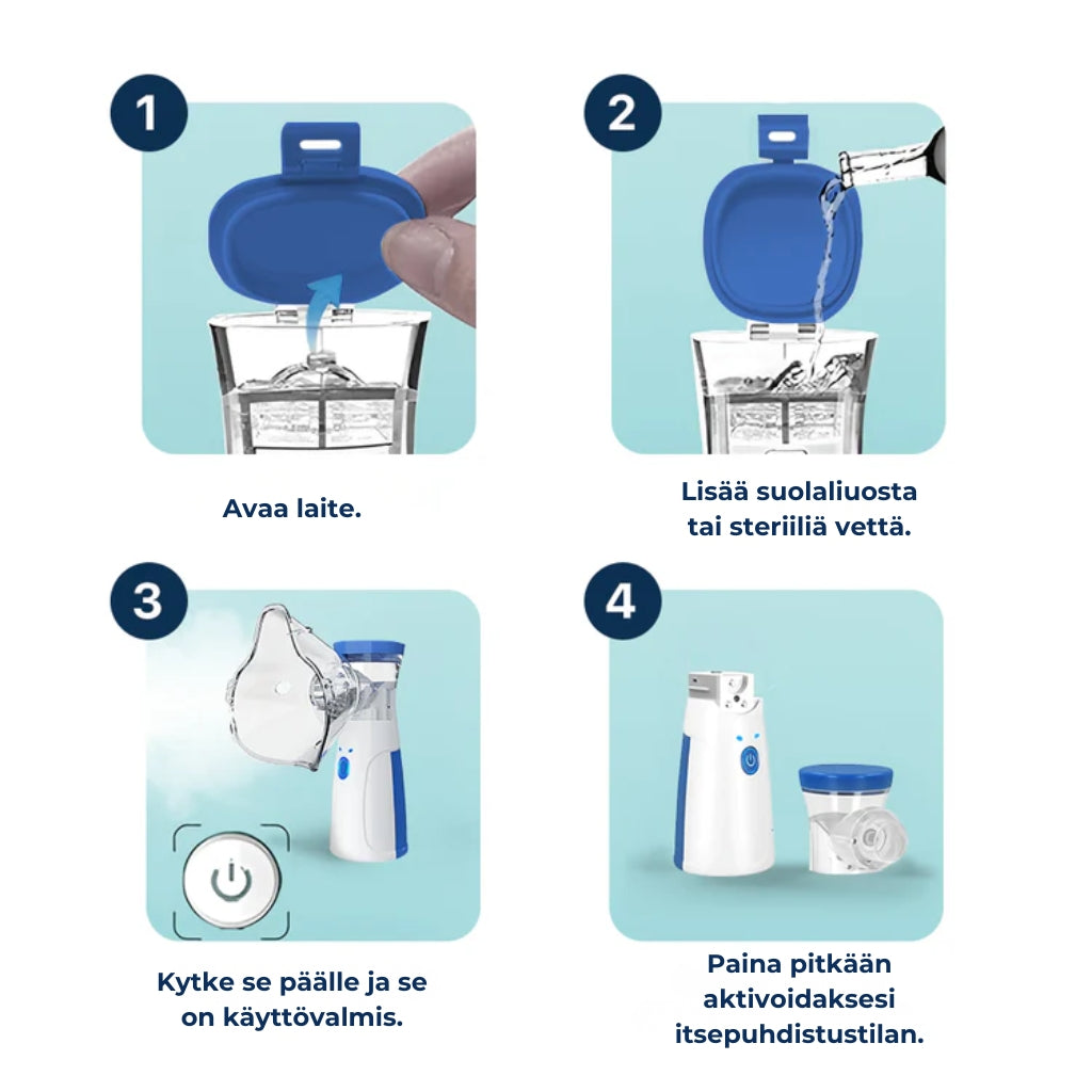 Airomed™ kannettava sumutin