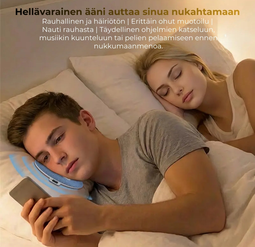11 mm:n ultraohut Bluetooth-tyynykaiutin – henkilökohtainen ääni rauhallisiin öihin