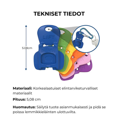 Manuaalinen tölkinavaaja/suljin – 3 kpl