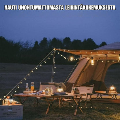 2025 Aurinkokäyttöinen ulkovalaisin koukulla