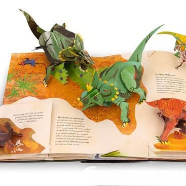 3D-tietosanakirja: Esihistorialliset dinosaurukset 📙 Kovakantinen