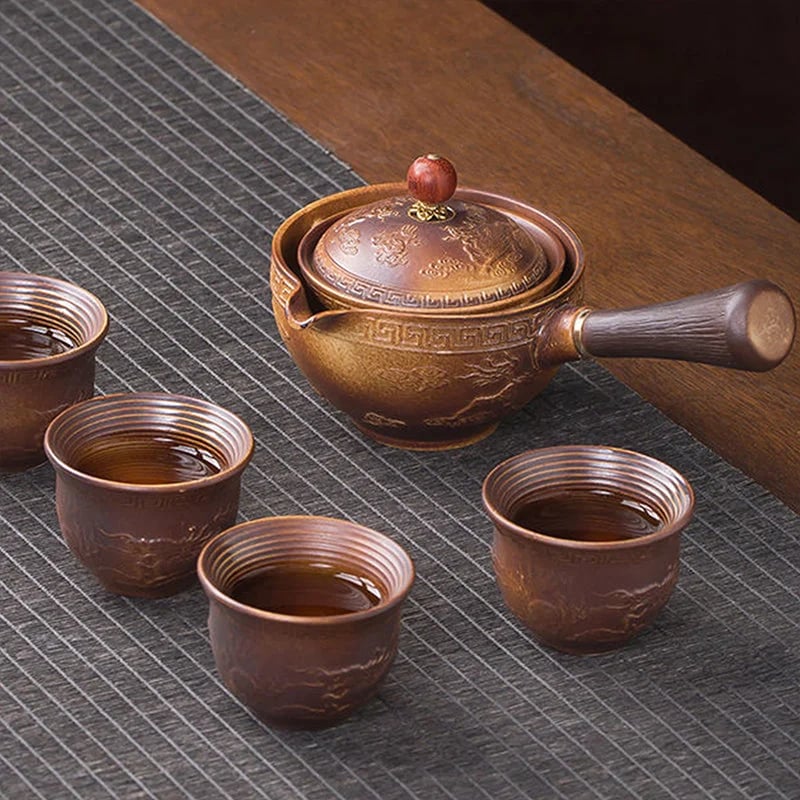 🔥 360° kääntyvä teekannu