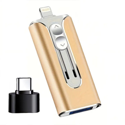 Monikäyttöinen 4-in-1 U-muistitikku (32–256 Gt)