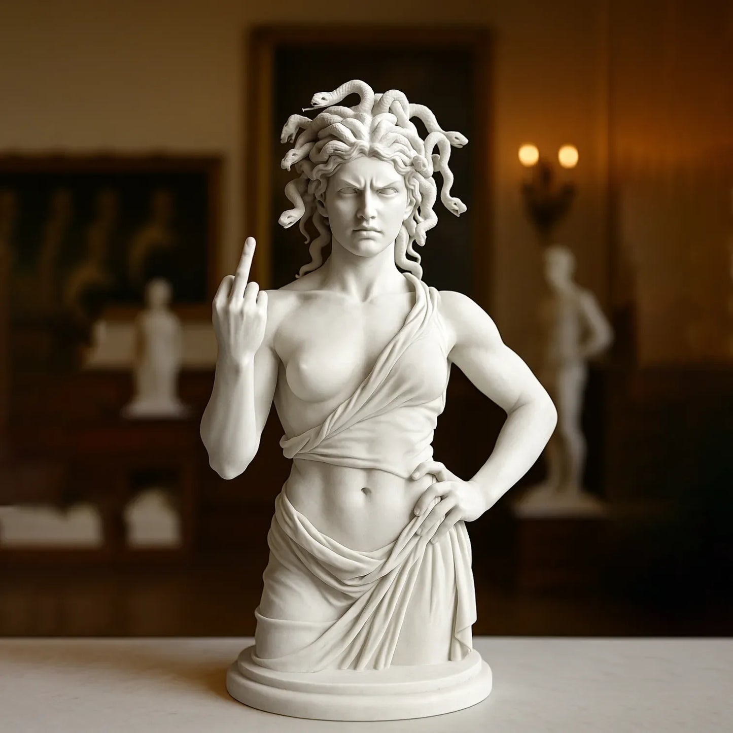 Venus With Attitude – Alkuperäinen “keskisormi” -patsas