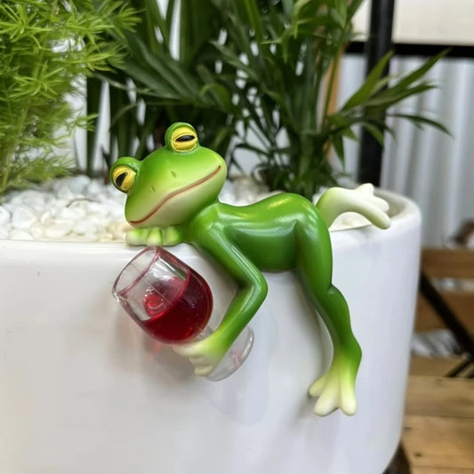 🐸 Sammakko kukkaruukku riipus koriste🍷