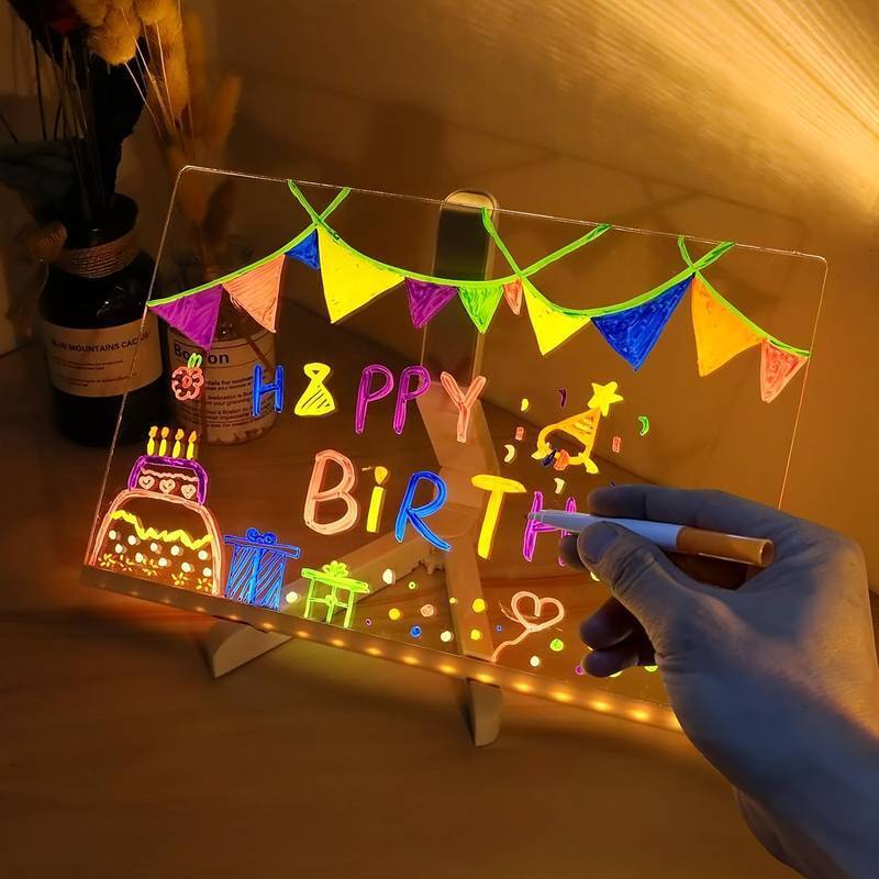 Doodleglow™️ LED-piirtotaulu