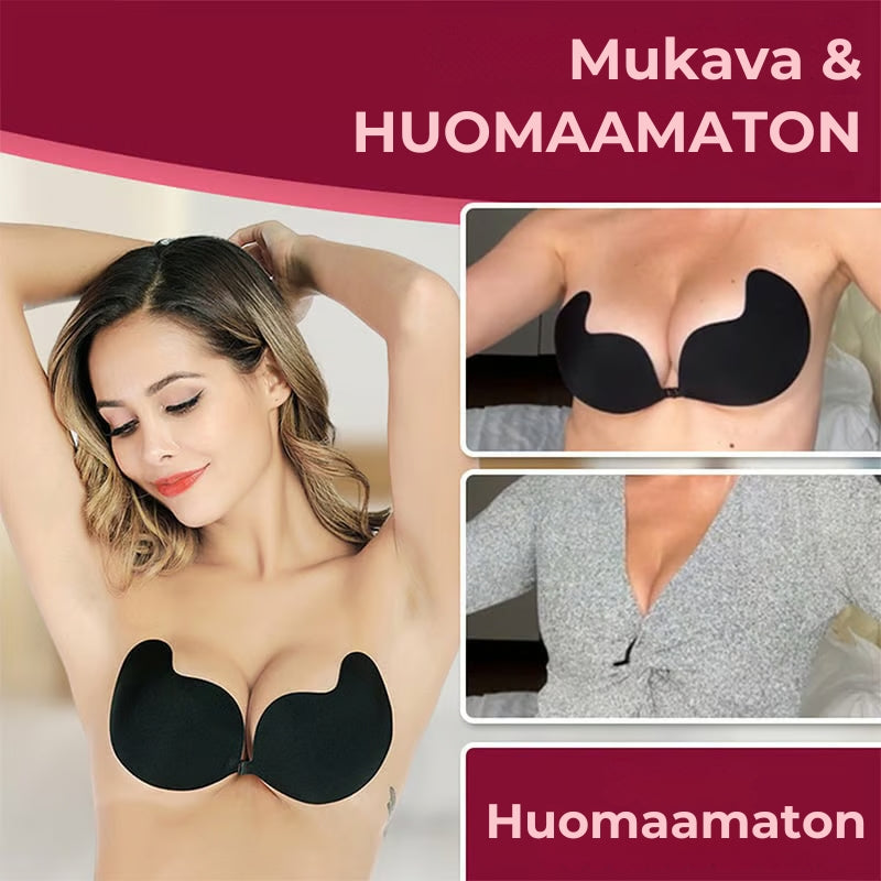 Huomaamattomat olkaimettomat push-up rintaliivit