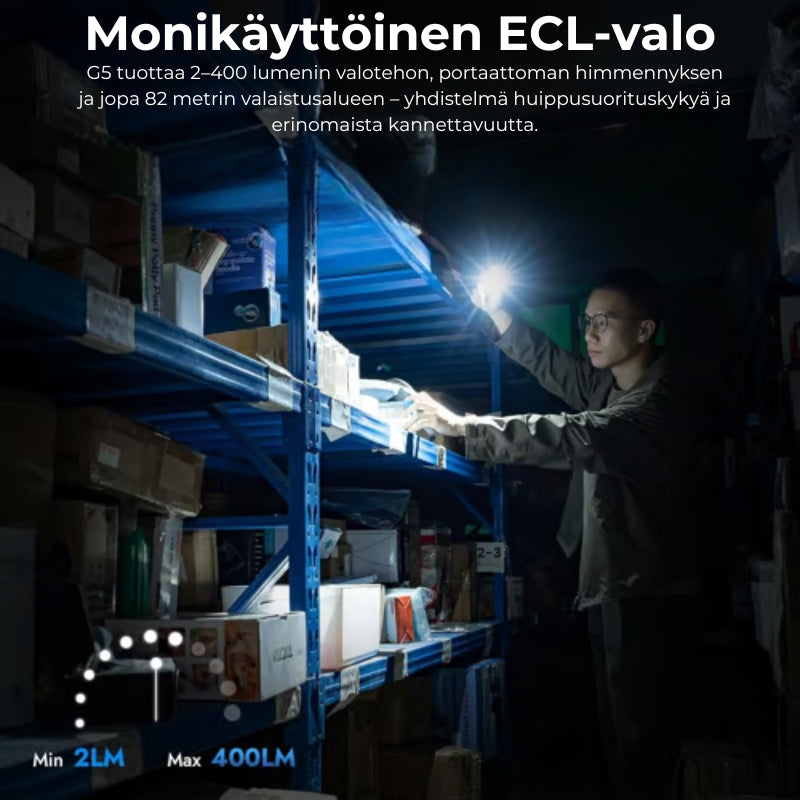 G5 EDC – 400 lumenin taskulamppu