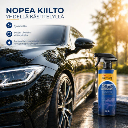 Suojaava auton pinnoitespray